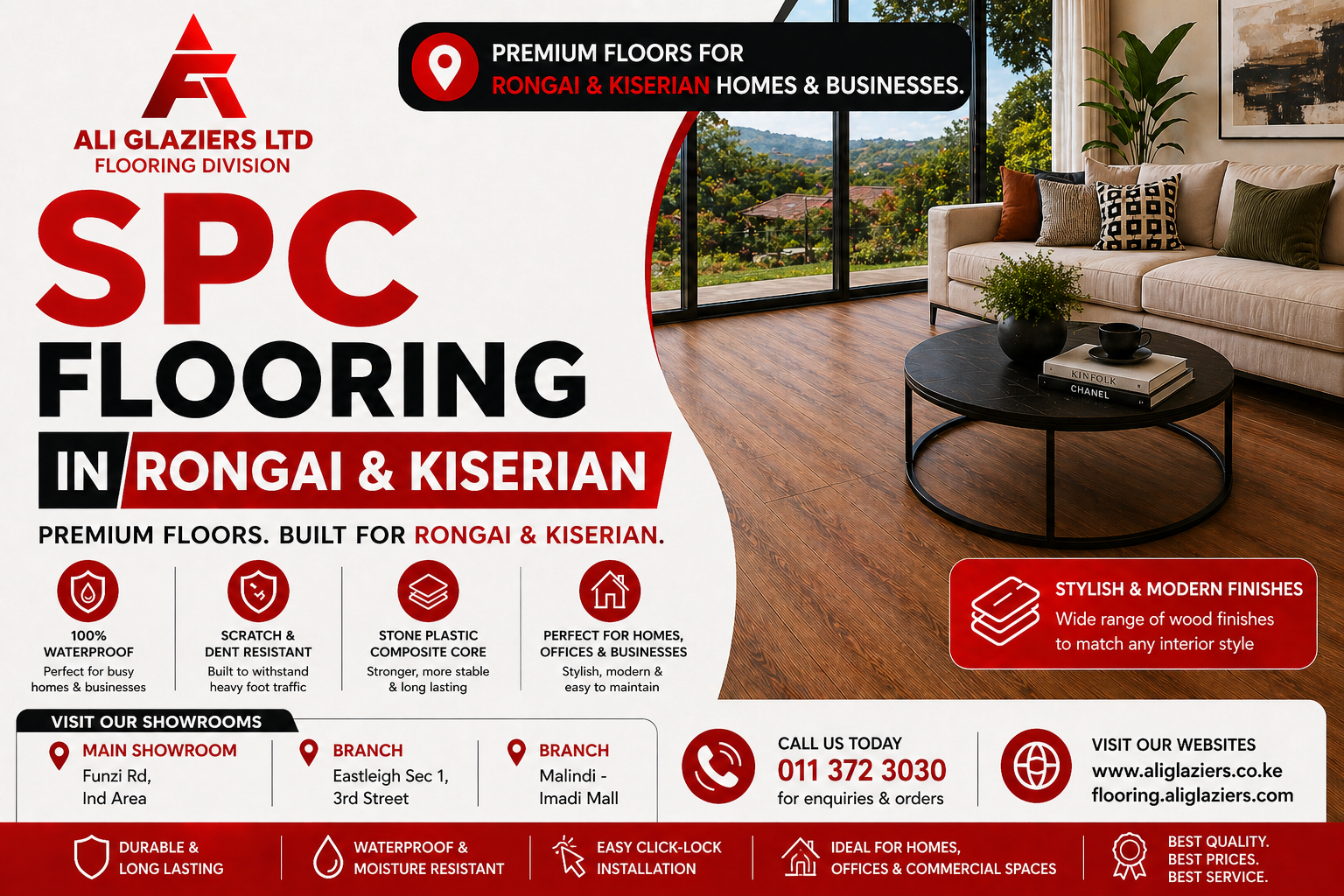 SPC Flooring in Rongai & Kiserian
