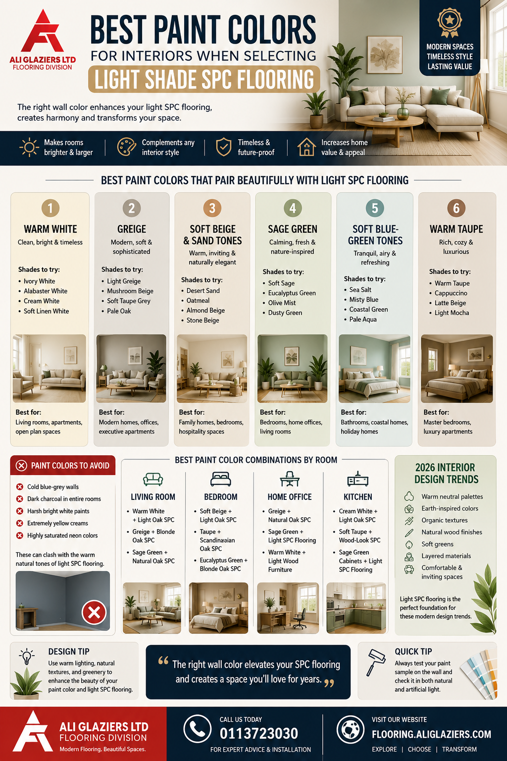 Best Paint Colors for Light SPC Flooring in Kenya: Modern Interior Design Guide (2026)
