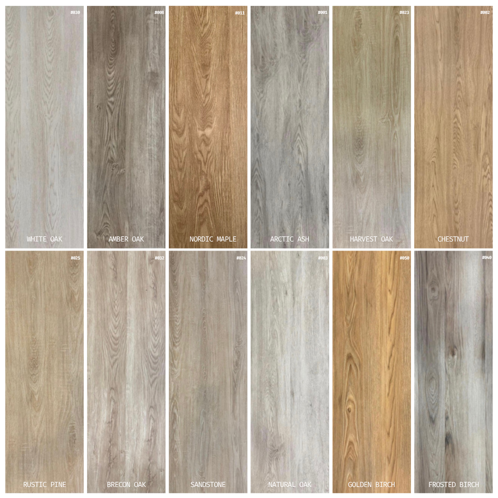 SPC Flooring Shades in Kenya (2026) | 12 Premium Wood Finishes in Ready Stock