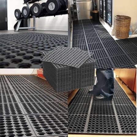 Milled Rubber Flooring Kenya for Car Parks & Garages