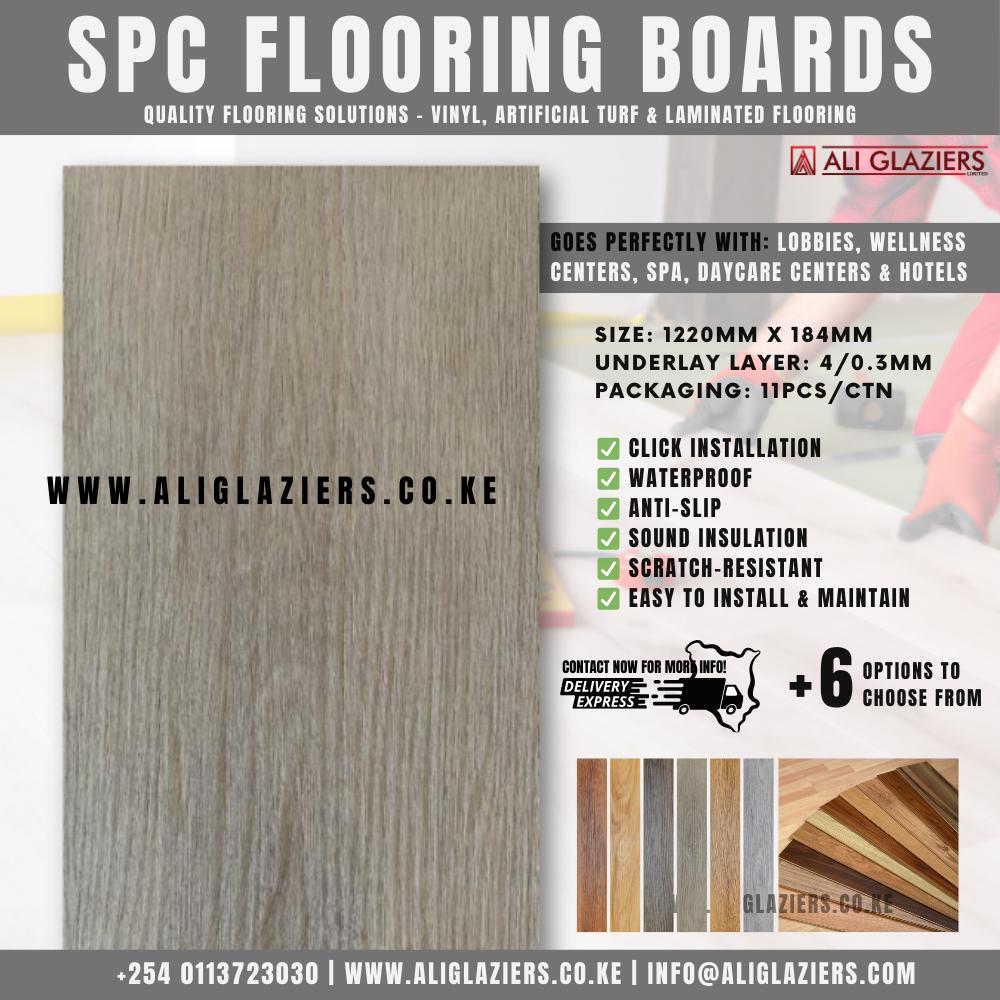 SPC FLOORING BOARDS (PER SQM) AG004