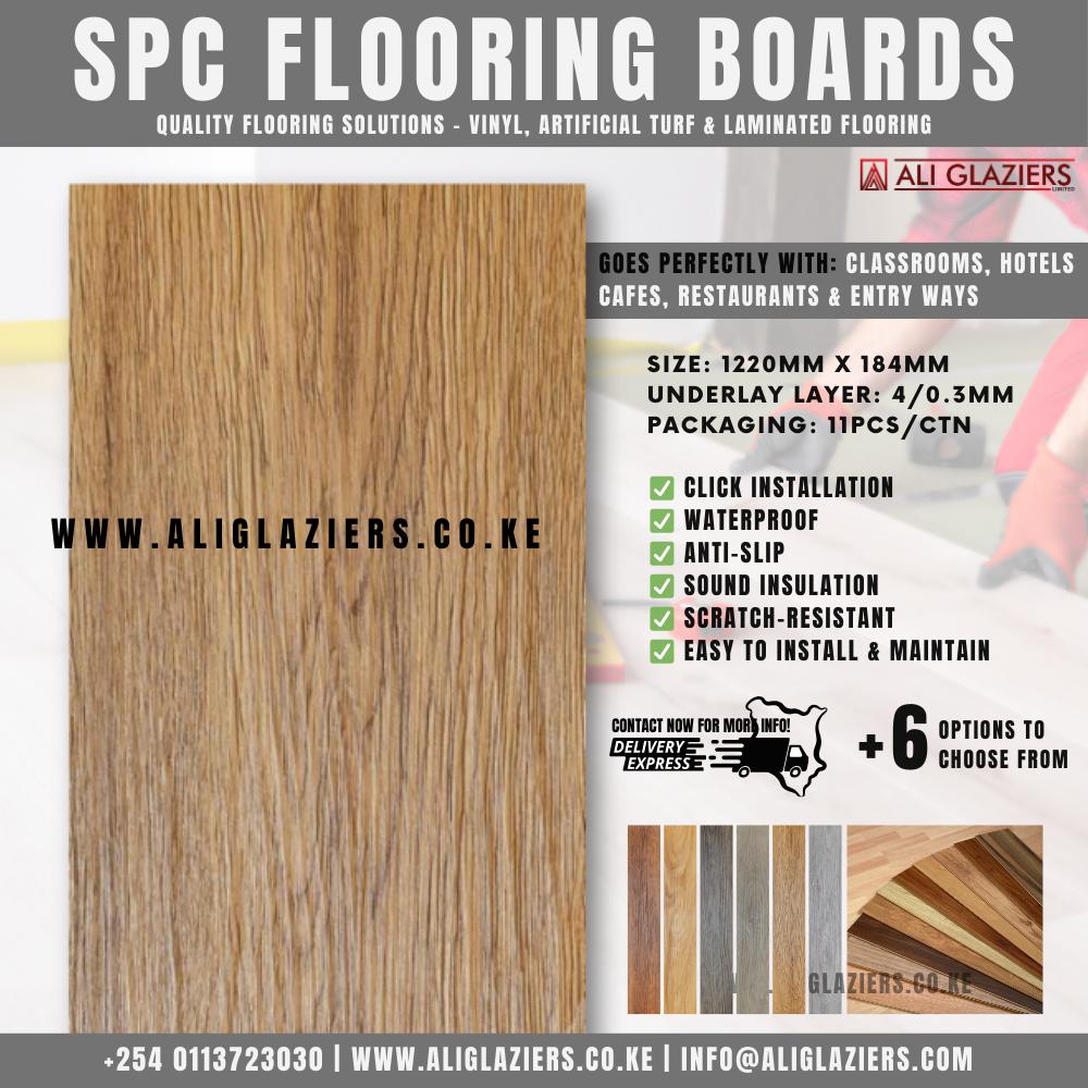 SPC FLOORING BOARDS (PER SQM) AG028