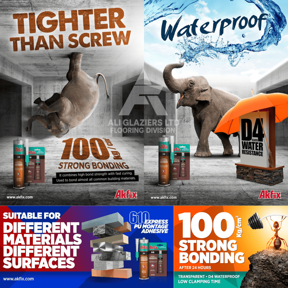 AKFIX 610 NO-NAIL WATERPROOF SILICONE - image 2