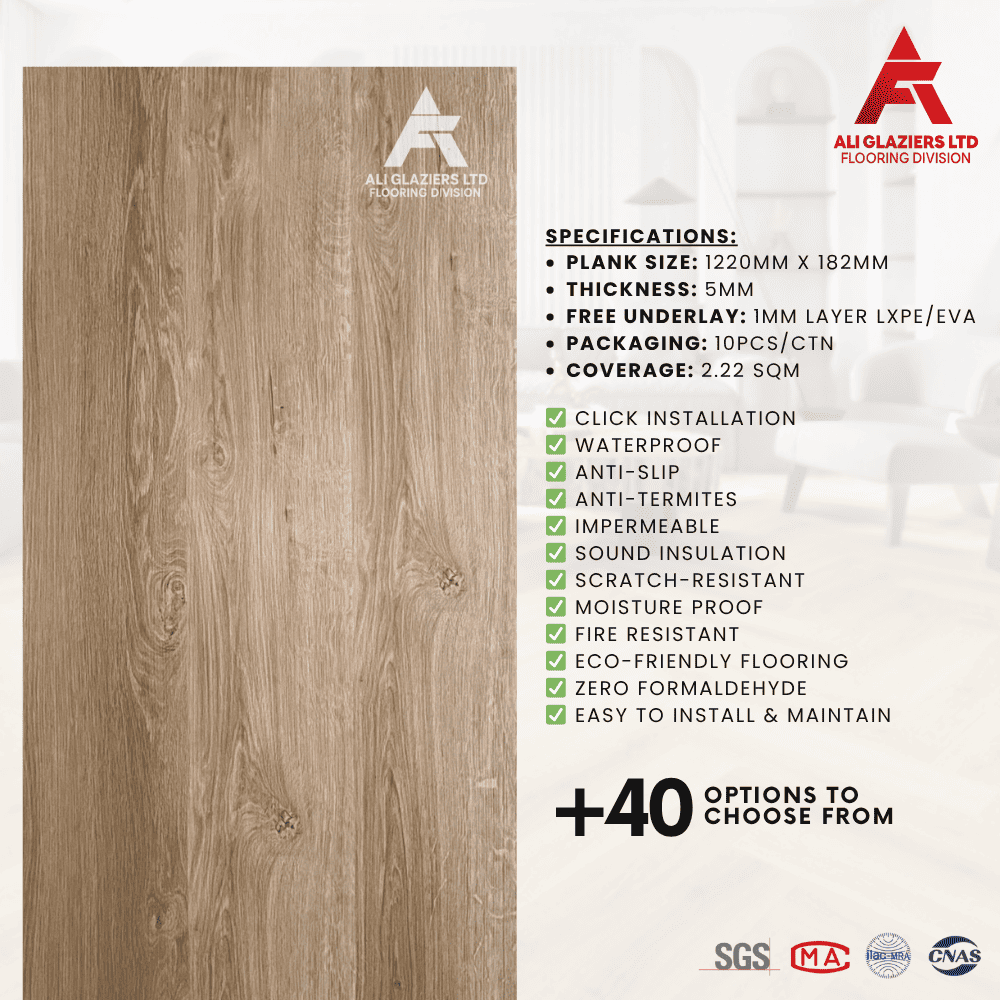 SPC Flooring Rustic Pine