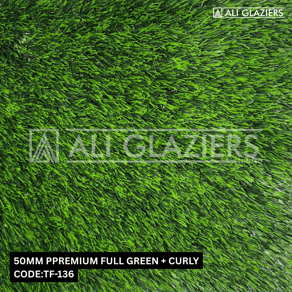 PREMIUM 50MM TURF GRASS - COFFEE GREEN - image 2