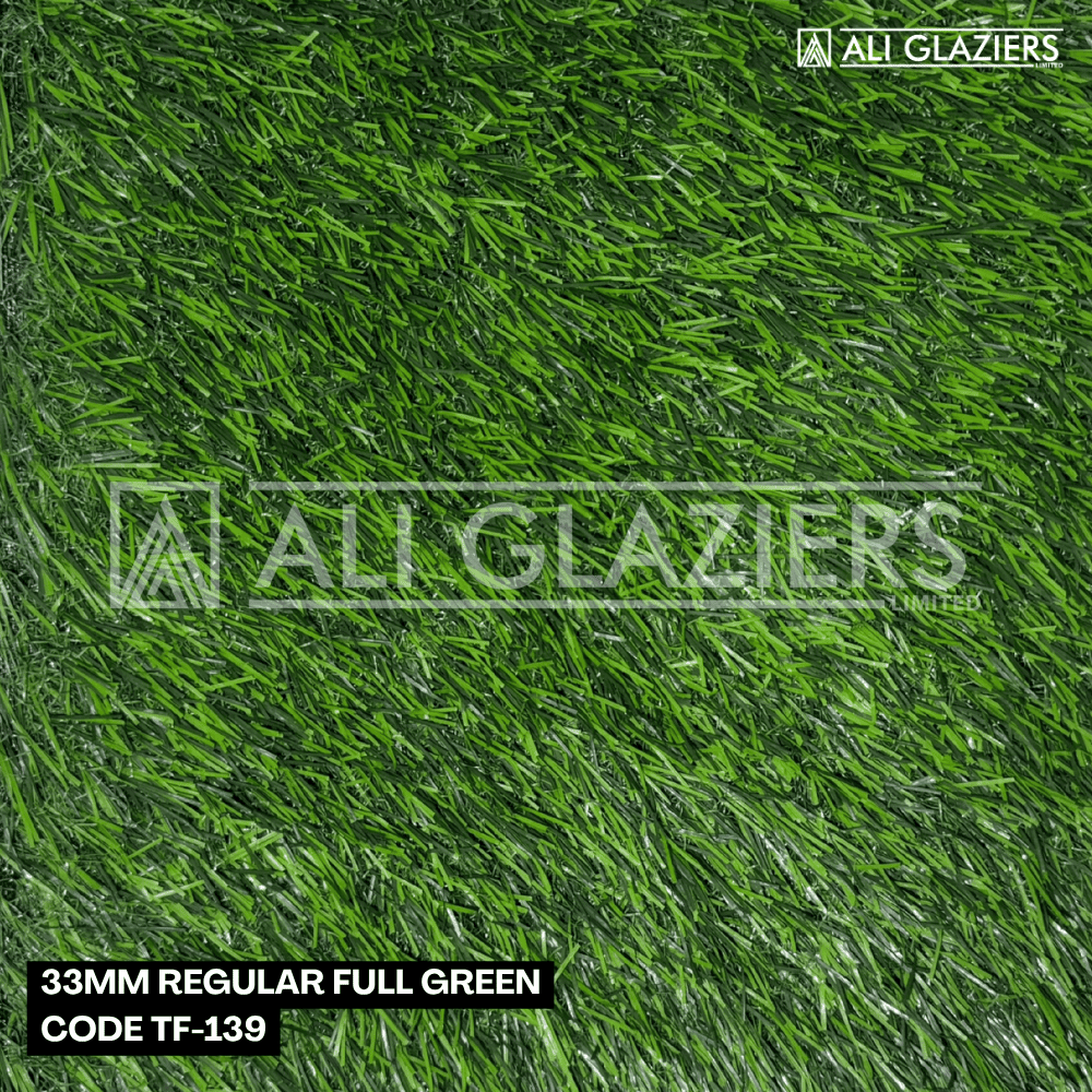 PREMIUM 33MM TURF GRASS — ECONOMY FULL GREEN - image 2