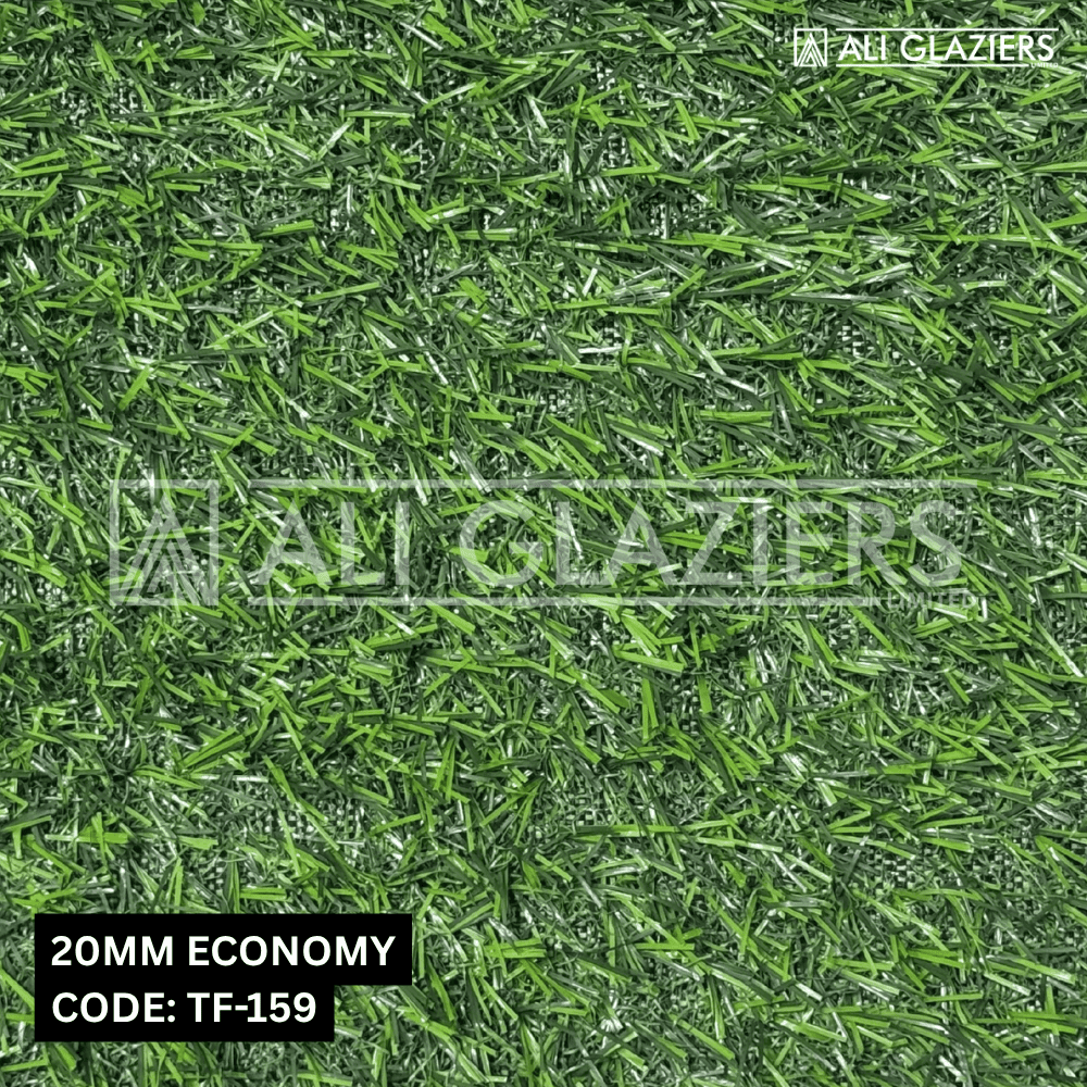 PREMIUM 20MM TURF GRASS — ECONOMY FULL GREEN - image 2