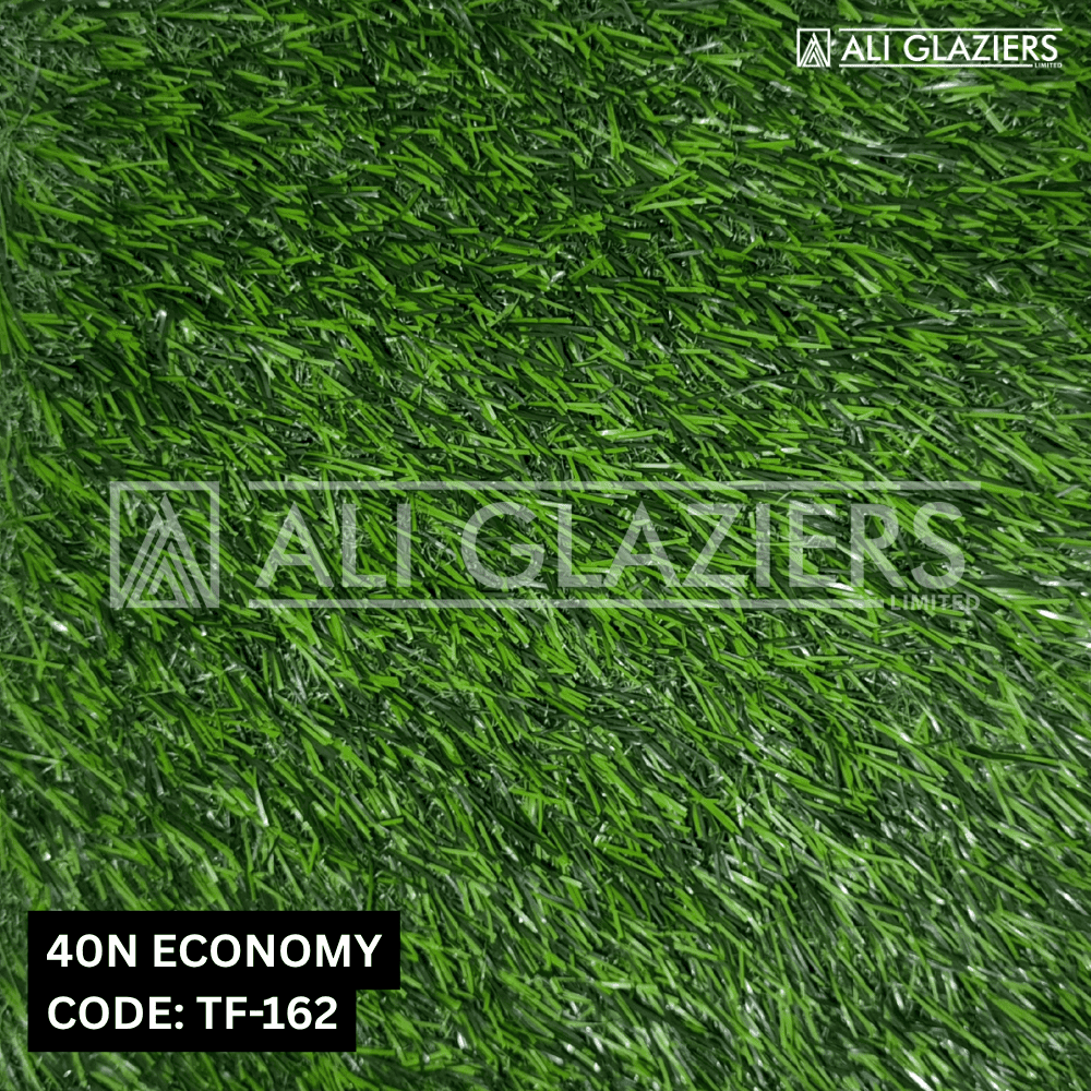 PREMIUM 40MM TURF GRASS — ECONOMY FULL GREEN - image 2