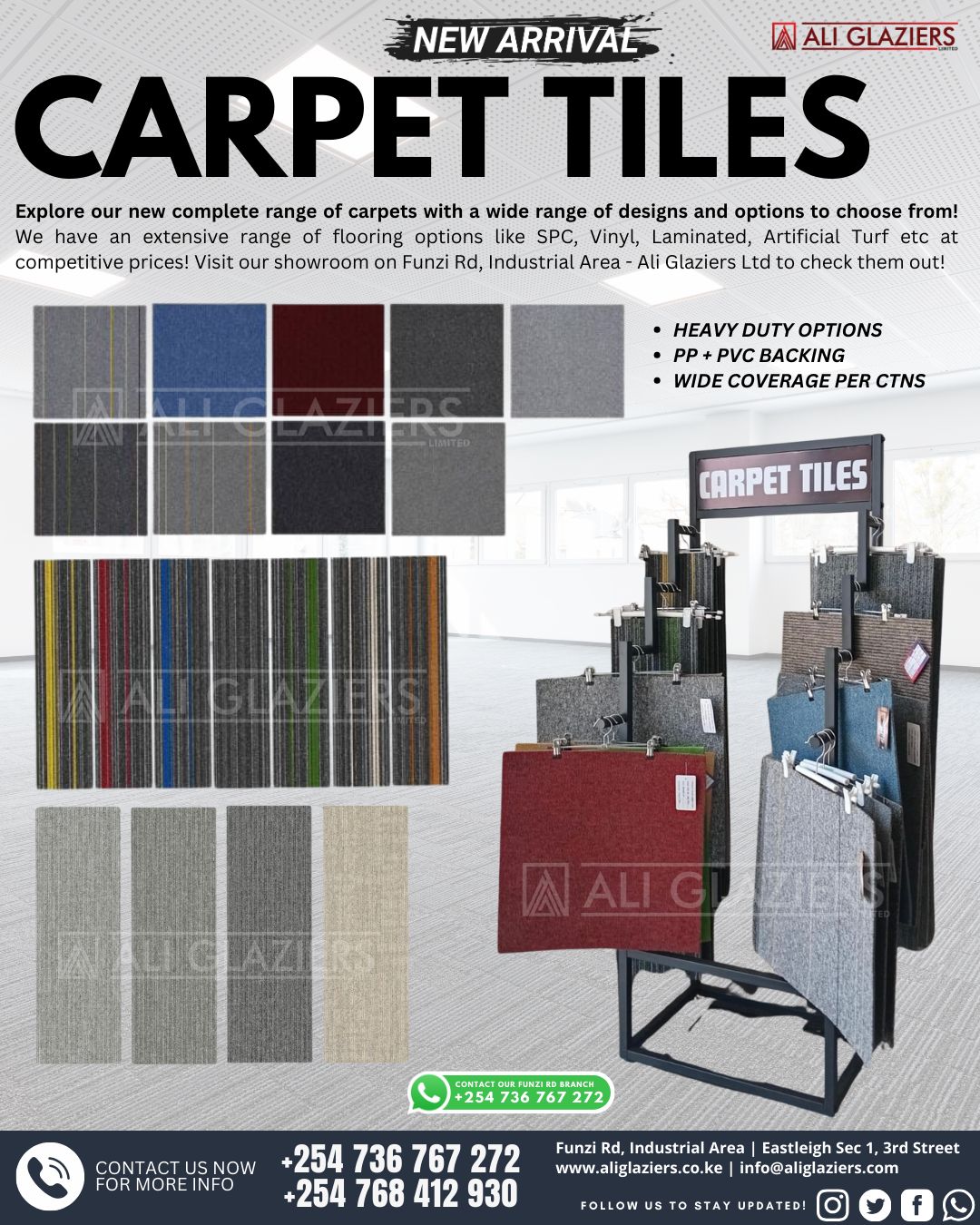 GREY CARPET TILE - CODE LL01 - image 2
