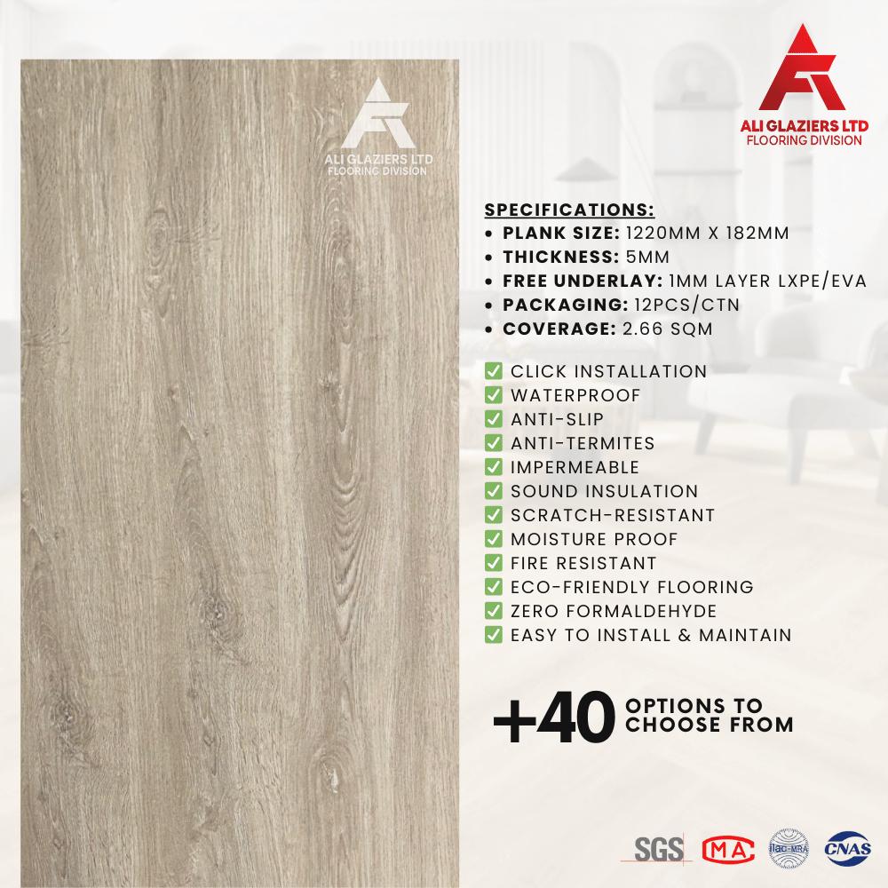 SPC FLOORING — BLONDE MAPLPE