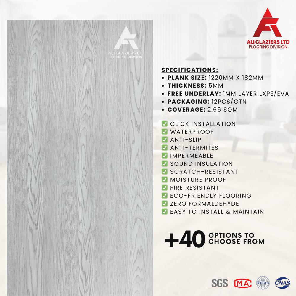 SPC FLOORING — NORDIC GREY