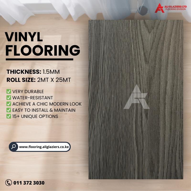 VINYL FLOORING MISTY GREY - 16905