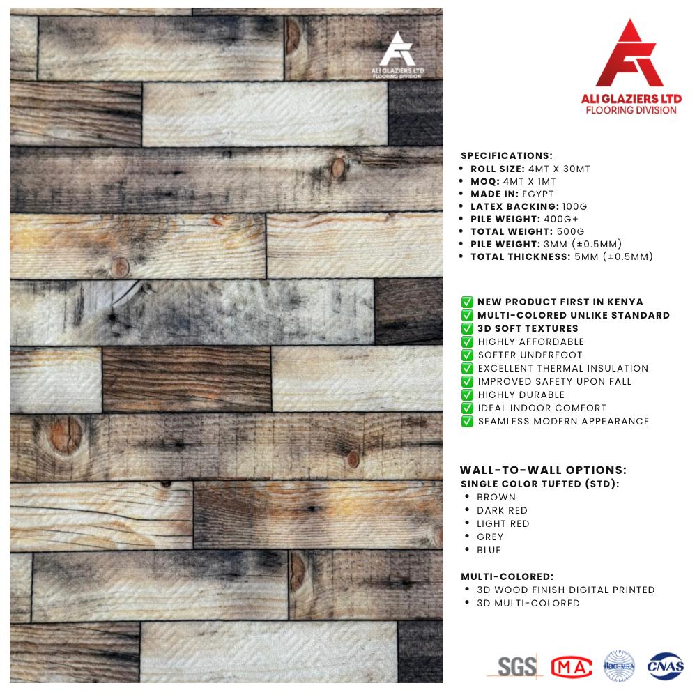 3D Wall-to-Wall Carpet (2307) Kenya