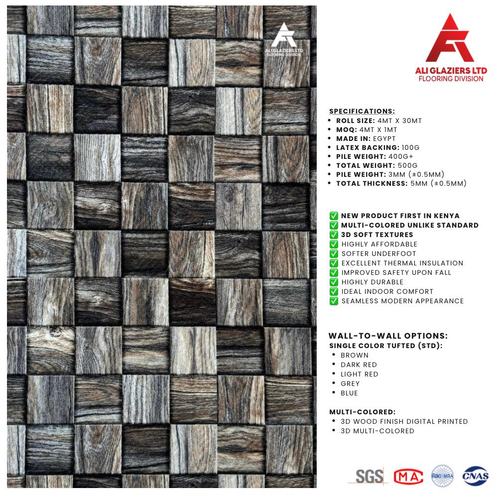 3D Wall-to-Wall Carpet (2303) Kenya
