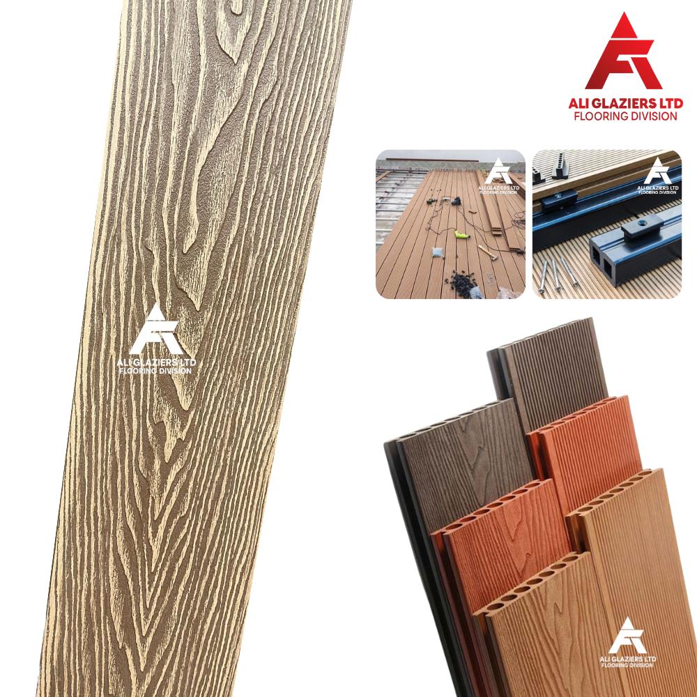 WPC DECKING 2.2MT - TEAK